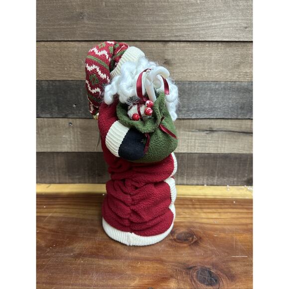 Expandable Plush Santa Decor 14”-21” Tall - Picture 5 of 5
